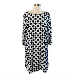 Isaac Mizrah Live  Hexagon Chainlink Shift Dress